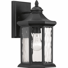 Progress Edition 1-LT Outdoor Medium Wall Lantern - Black - P6071-31