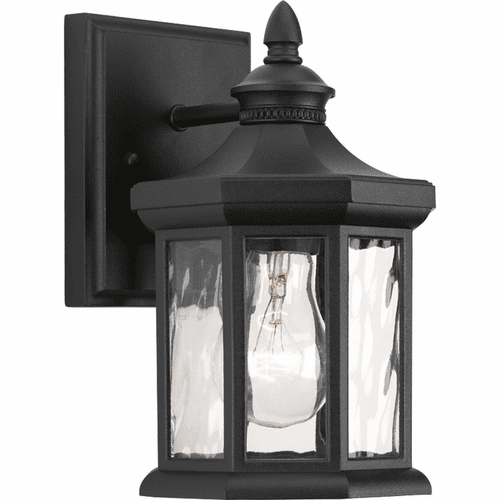 Progress Edition 1-LT Outdoor Small Wall Lantern - Black - P6070-31