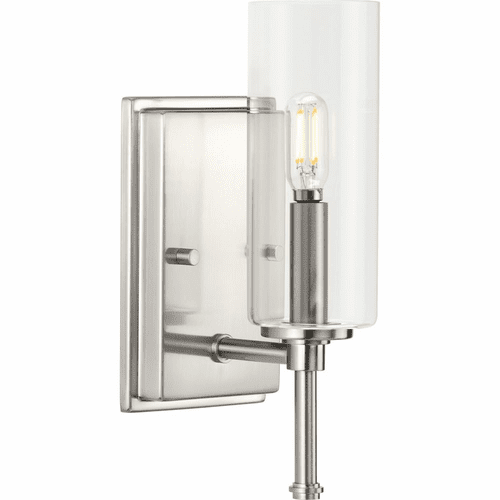 Progress Elara 1-LT Bath Vanity Light - Brushed Nickel - P300356-009