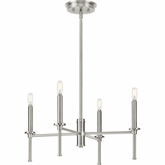 Progress Elara 4-LT Chandelier - Brushed Nickel - P400293-009