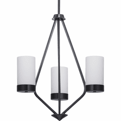 Progress Elevate Collection 3-LT Chandelier - Black - P400021-031 Progress Elevate Collection 3-LT Chandelier - Black - P400021-031