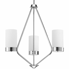 Progress Elevate Collection 3-LT Chandelier - Polished Chrome - P400021-015 Progress Elevate Collection 3-LT Chandelier - Polished Chrome - P400021-015