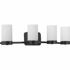 Progress Elevate Collection 4-LT. Bath Vanity - Black - P300023-031