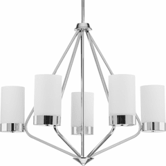 Progress Elevate Collection 5-LT Chandelier - Polished Chrome - P400022-015 Progress Elevate Collection 5-LT Chandelier - Polished Chrome - P400022-015