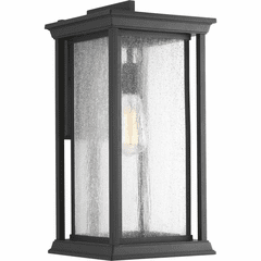 Progress Endicott 1-LT Outdoor Extra-Large Wall Lantern - Black - P5613-31 Progress Endicott 1-LT Outdoor Extra-Large Wall Lantern - Black - P5613-31