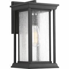 Progress Endicott 1-LT Outdoor Medium Wall Lantern - Black - P5610-31 Progress Endicott 1-LT Outdoor Medium Wall Lantern - Black - P5610-31