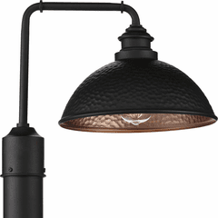 Progress Englewood 1-LT Outdoor Post Lantern - Black - P540032-031
