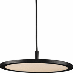 Progress Everlume 1-LT LED Pendant - Matte Black - P500366-31M-30 Progress Everlume 1-LT LED Pendant - Matte Black - P500366-31M-30