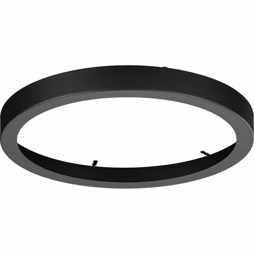 Progress Everlume 11" Edgelit Round Trim Ring - Black - P860050-031