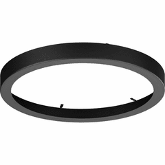 Progress Everlume 11" Edgelit Round Trim Ring - Black - P860050-031