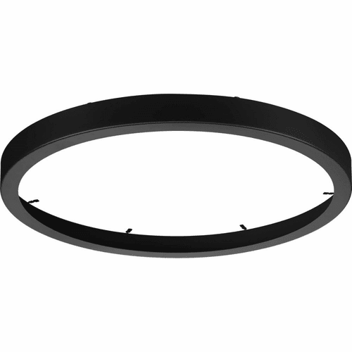 Progress Everlume 14" Edgelit Round Trim Ring - Black - P860051-031