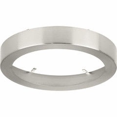 Progress Everlume 7" Edgelit Round Trim Ring - Brushed Nickel - P860049-009