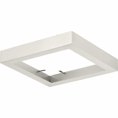 Progress Everlume 7" Edgelit Square Trim Ring - Brushed Nickel - P860053-009