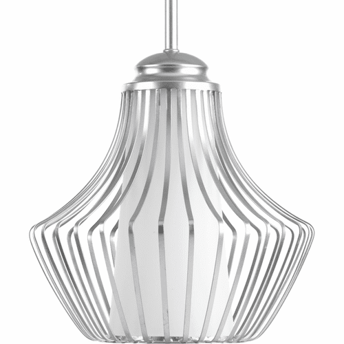 Progress Finn Collection 1-LT Pendant - Metallic Silver - P5324-121