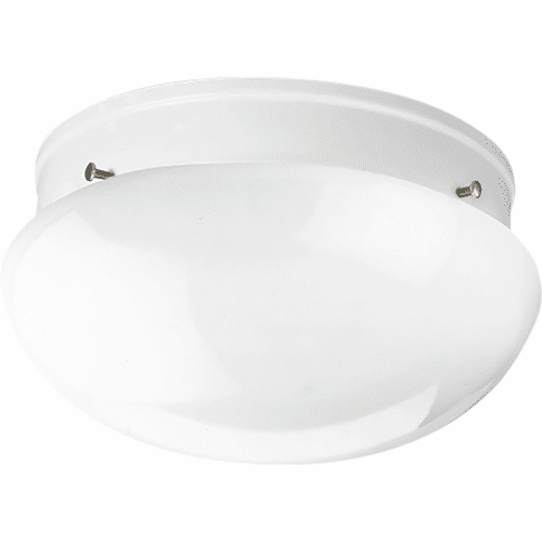Progress Fitter 2-LT 9-1/2" Close-to-Ceiling - White - P3410-30