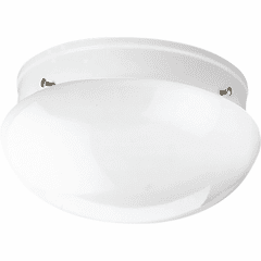 Progress Fitter 2-LT 9-1/2" Close-to-Ceiling - White - P3410-30 Progress Fitter 2-LT 9-1/2" Close-to-Ceiling - White - P3410-30