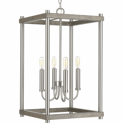 Progress Fontayne Collection 4-LT Pendant - Brushed Nickel - P500088-009
