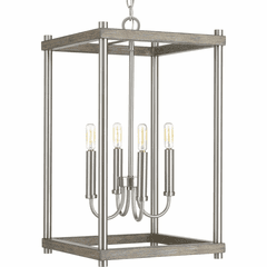 Progress Fontayne Collection 4-LT Pendant - Brushed Nickel - P500088-009