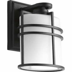 Progress Format 1-LT Outdoor Small Wall Lantern - Black - P6062-31