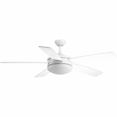 Progress Fresno Collection 60" 5-Blade Ceiling Fan - White - P2548-3030K Progress Fresno Collection 60" 5-Blade Ceiling Fan - White - P2548-3030K
