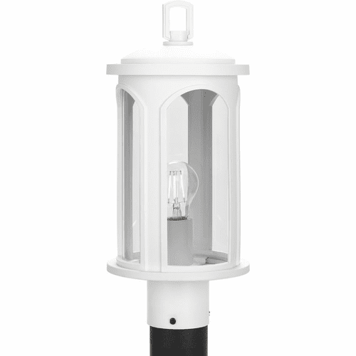 Progress Gables 1-LT Outdoor Post Light - Satin White - P540033-028