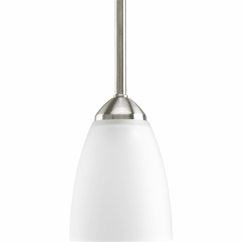 Progress Gather Collection 1-LT Mini-Pendant - Brushed Nickel - P5113-09