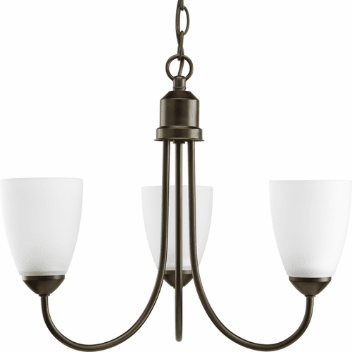 Progress Gather Collection 3-LT Chandelier - Antique Bronze - P4440-20
