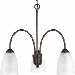 Progress Gather Collection 3-LT Chandelier - Antique Bronze - P4734-20