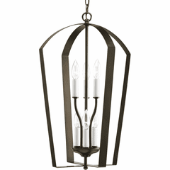 Progress Gather Collection 6-LT Foyer Pendant - Antique Bronze - P3929-20 Progress Gather Collection 6-LT Foyer Pendant - Antique Bronze - P3929-20