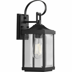Progress Gibbes Street 1-Light 100W Wall Lantern - Black - P560021-031