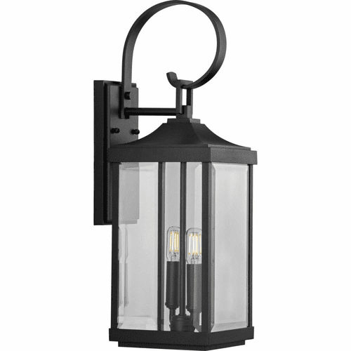 Progress Gibbes Street 2-Light 60W Wall Lantern - Black - P560022-031