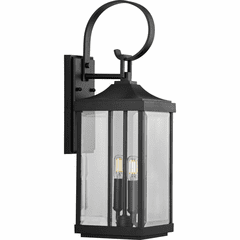Progress Gibbes Street 2-Light 60W Wall Lantern - Black - P560022-031