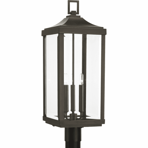 Progress Gibbes Street 3-LT Outdoor Post Lantern - Antique Bronze - P540004-020