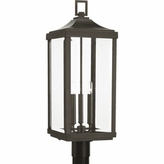 Progress Gibbes Street 3-LT Outdoor Post Lantern - Antique Bronze - P540004-020