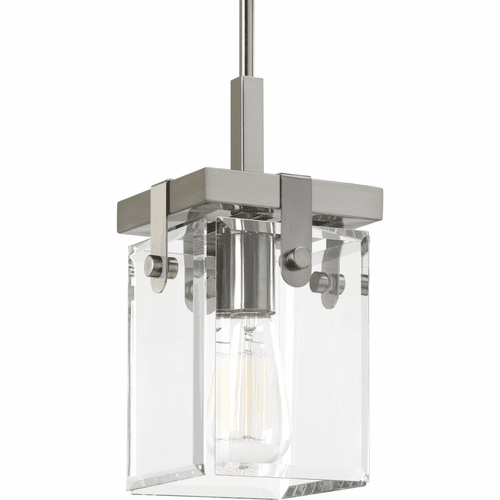 Progress Glayse Collection Mini-Pendant - Brushed Nickel - P500073-009