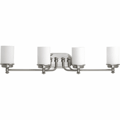 Progress Glide Collection 4-LT Bath Vanity - Brushed Nickel - P300015-009