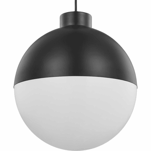 Progress Globe 1-Light 17W LED Pendant - Black - P500148-031-30