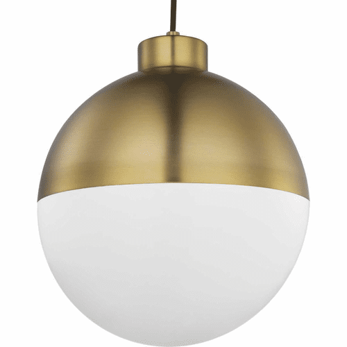 Progress Globe 1-Light 17W LED Pendant - Brushed Bronze - P500148-109-30