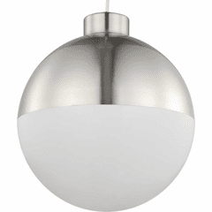 Progress Globe 1-Light 17W LED Pendant - Brushed Nickel - P500148-009-30