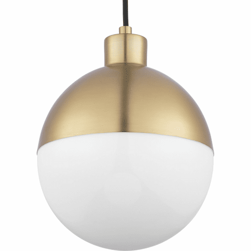 Progress Globe LED Collection 1-LT LED Pendant - Brushed Bronze - P500147-109-30