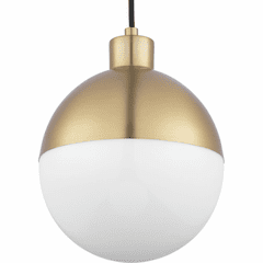 Progress Globe LED Collection 1-LT LED Pendant - Brushed Bronze - P500147-109-30