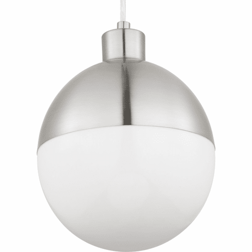 Progress Globe LED Collection 1-LT LED Pendant - Brushed Nickel - P500147-009-30