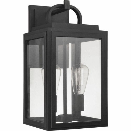 Progress Grandbury 2-Light 75W Wall Lantern - Black - P560176-031