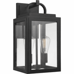 Progress Grandbury 2-Light 75W Wall Lantern - Black - P560176-031