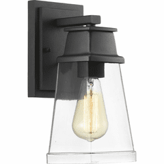 Progress Greene Ridge 1-LT Outdoor Small Wall Lantern - Black - P560099-031
