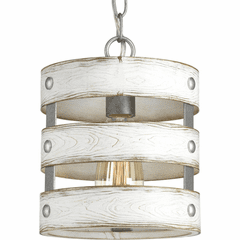 Progress Gulliver Collection 1-LT Mini-Pendant - Galvanized Finish - P500022-141