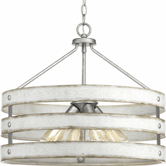 Progress Gulliver Collection 4-LT Pendant - Galvanized Finish - P500023-141 Progress Gulliver Collection 4-LT Pendant - Galvanized Finish - P500023-141