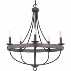 Progress Gulliver Collection 5-LT Chandelier - Graphite - P400158-143