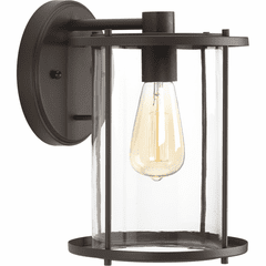 Progress Gunther Wall Large Lantern - Antique Bronze - P560058-020