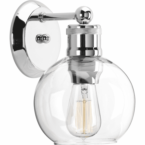 Progress Hansford Collection 1-LT Bath Vanity - Polished Nickel - P300049-104